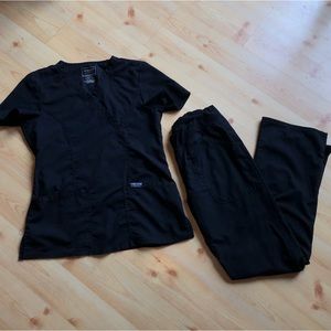Cherokee Scrub Set Black